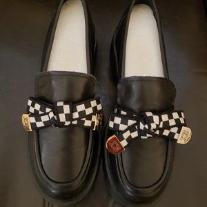 JOSINY Size 9 Black Patent Leather